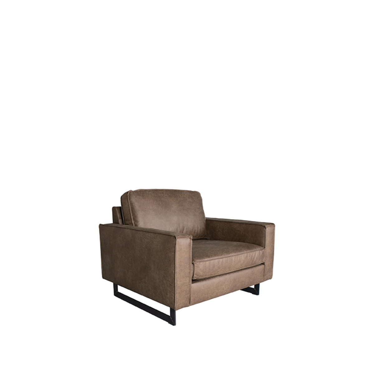 Bank_Arezzo_1-Zits_Taupe_Microvezel_Perspectief