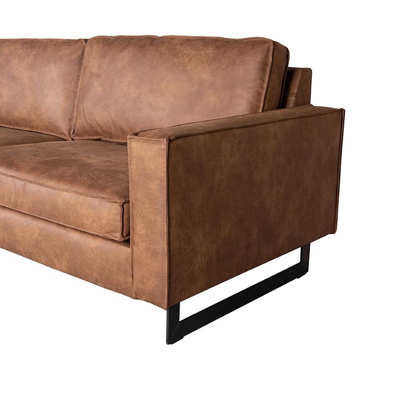 Bank_Arezzo_3-Zits_Cognac_Leder_Detail_1